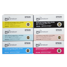 EPSON kit completo 6 cartucce per disc producer PP100 E PP50