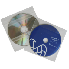 Bustina trasparente per cd / dvd