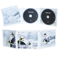 Digipack 3 ante con 2 tray e taglio per libretto